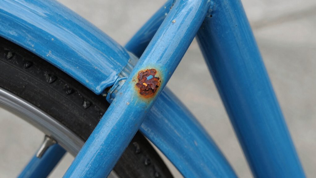 common initial rust formation