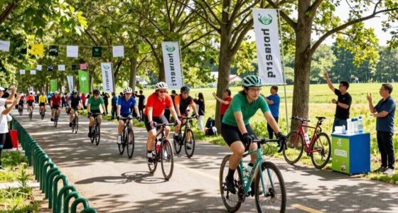 eco friendly cycling event ideas