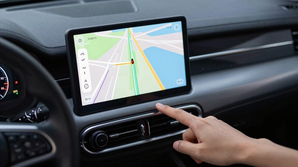 essential navigation over touchscreens