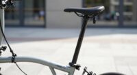 foldable bike seat height