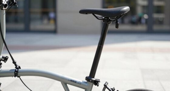 foldable bike seat height
