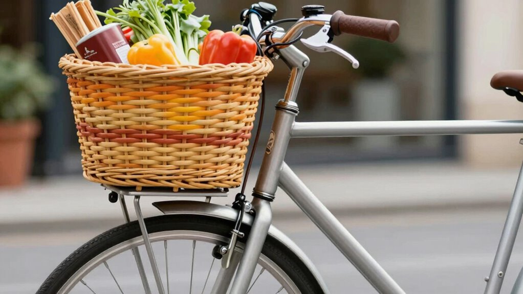 front rack impacts bike handling