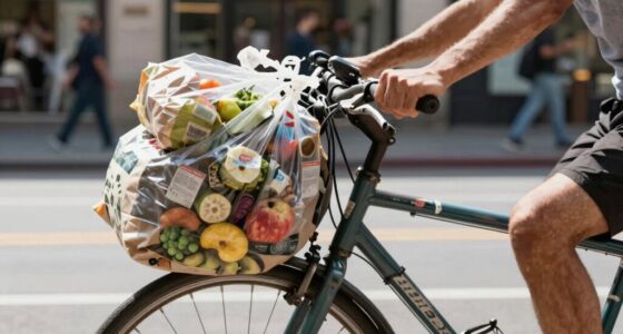 incorrect grocery bike load