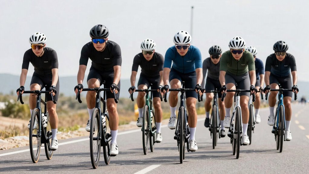 maintain steady paceline riding