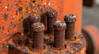 neglect causes rust buildup