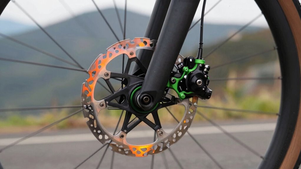 overheating on long descents