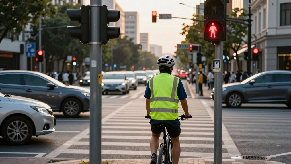 prioritize signals and pedestrians