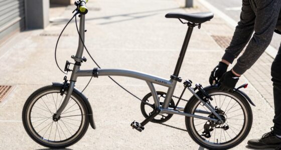 proper folding bike preparation