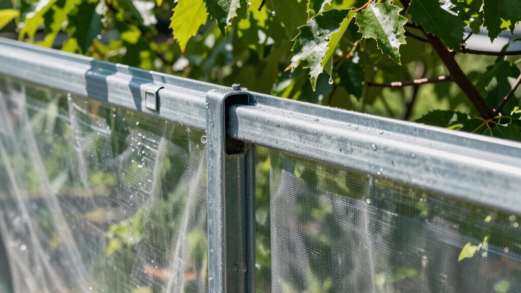 protect steel frames from humidity