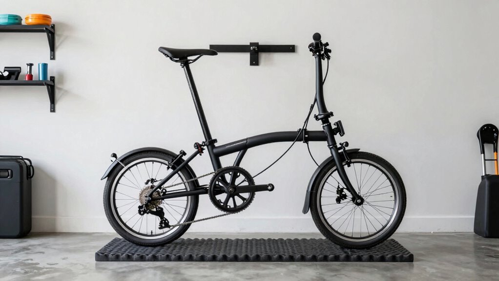 protective folding bike storage