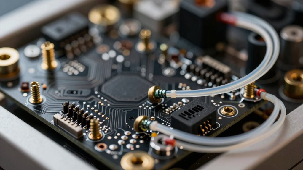 small components for silence