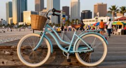 stylish practical city cycling
