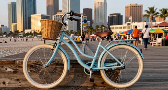 stylish practical city cycling