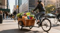 urban cargo bike popularity