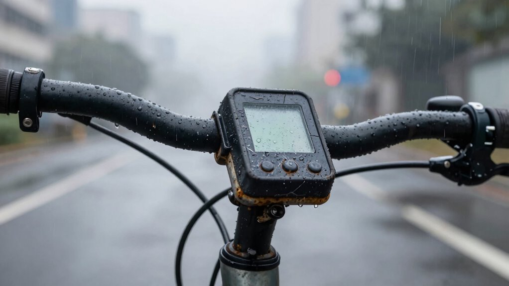 weather damage to bike electronics