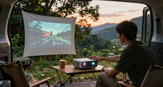 12 Best Portable Projectors for Van and Camp Trips in 2026