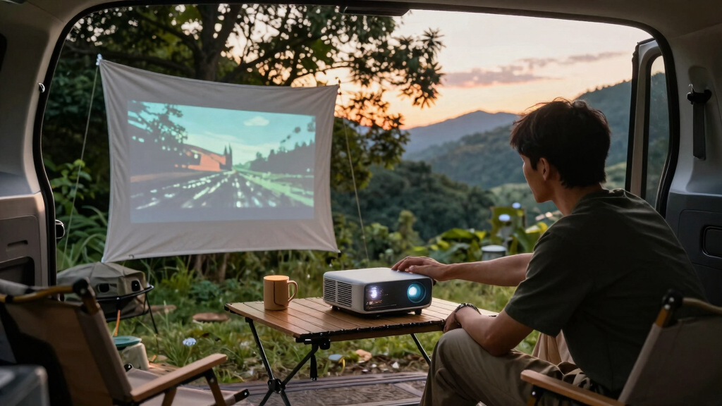 12 Best Portable Projectors for Van and Camp Trips in 2026