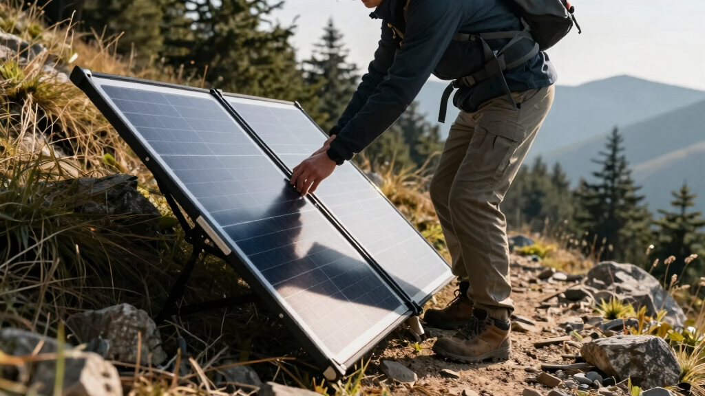8 Best Folding Solar Panels for Bike Camping in 2026