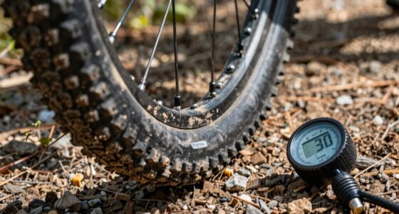 adjusting tire pressure accordingly