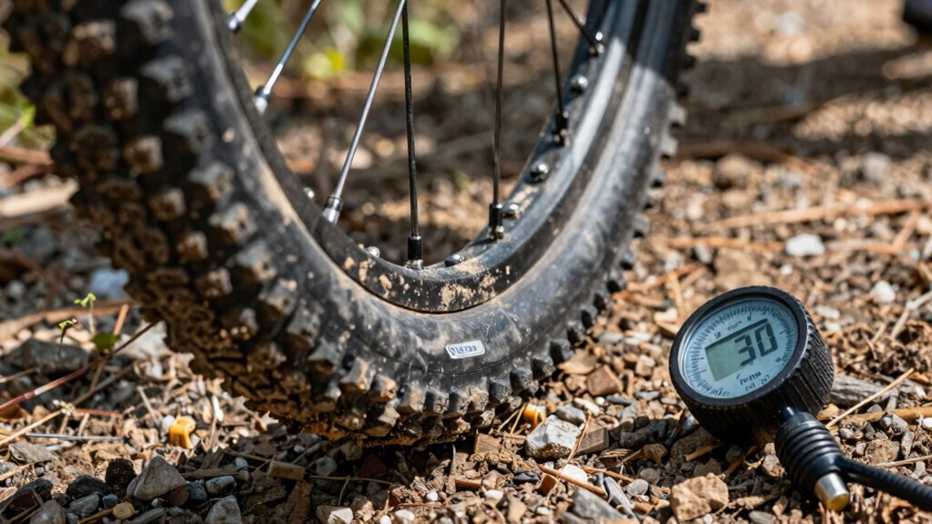 adjusting tire pressure accordingly
