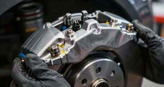 align brake calipers properly