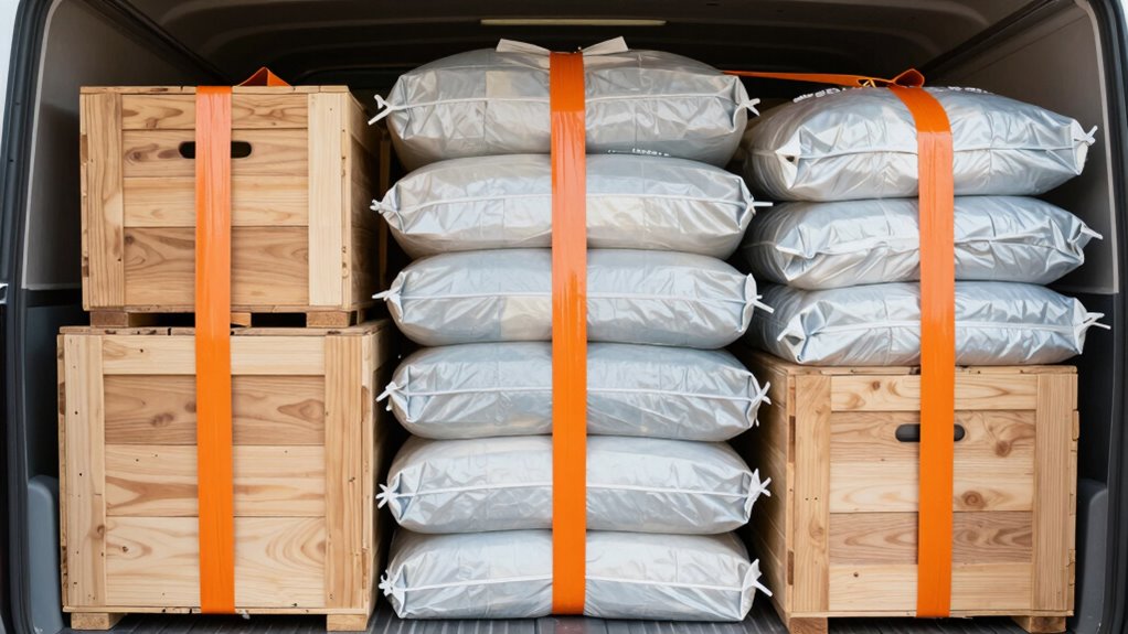 balance and secure cargo