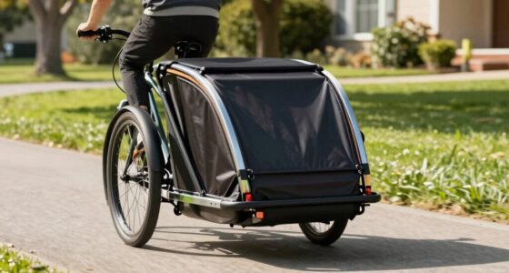 bike trailers feel stable
