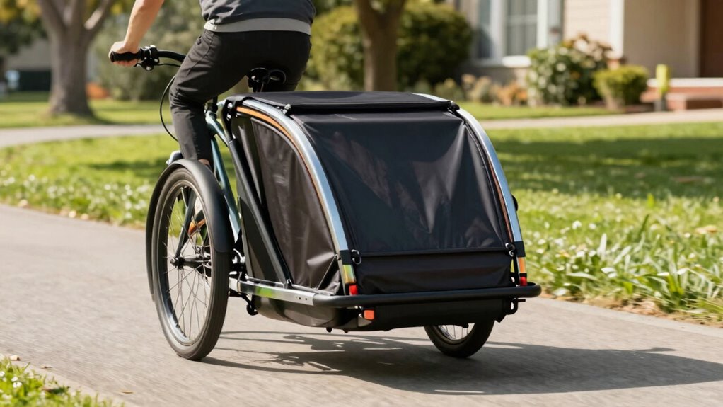 bike trailers feel stable