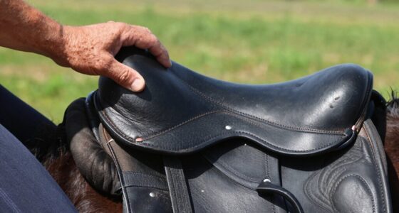 break in saddle properly