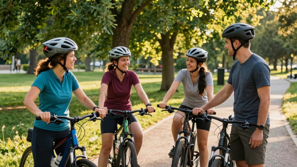cycling fosters social connections