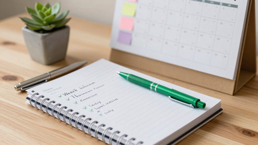 effective weekly maintenance planning