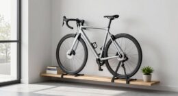 efficient small apartment bike storage