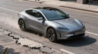 hybrid vehicles handle rough pavement
