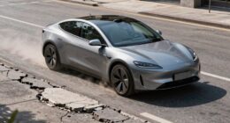 hybrid vehicles handle rough pavement