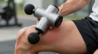 incorrect massage gun technique