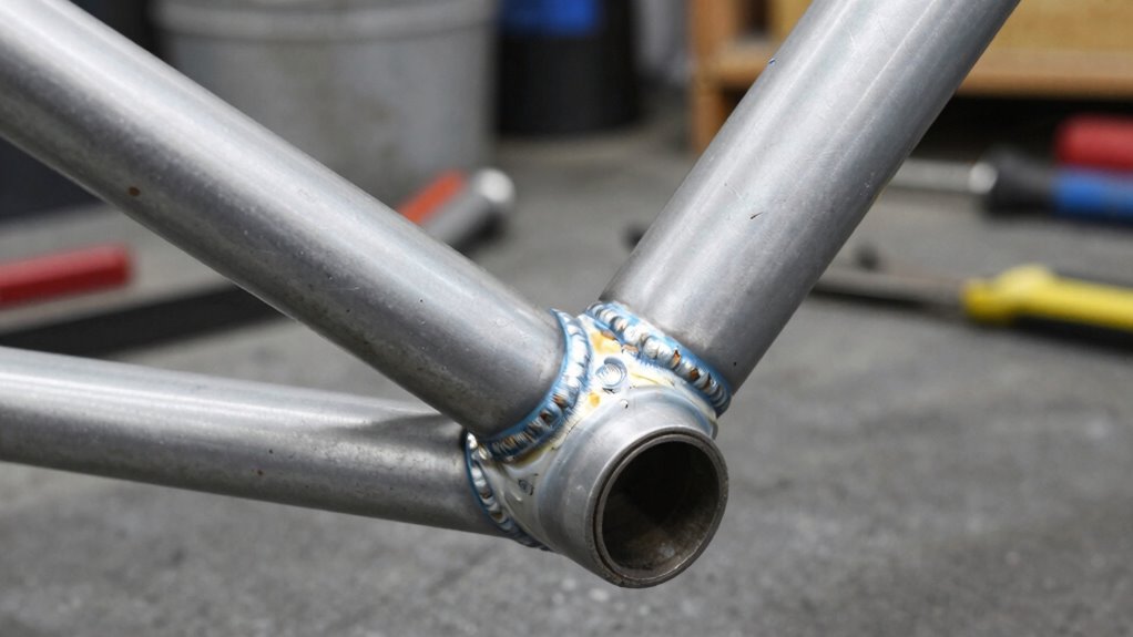 inspect used bike frame