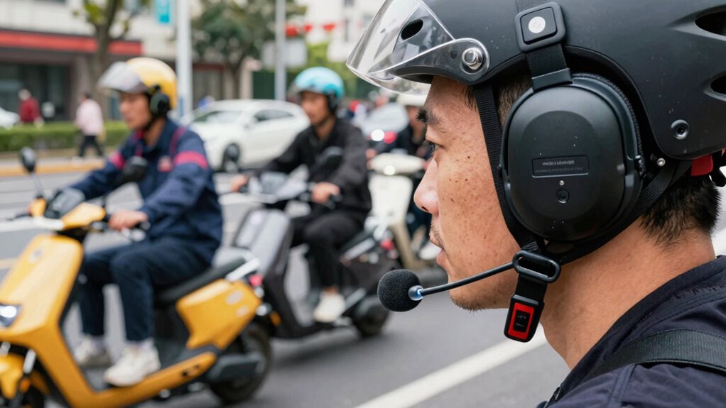 intercom headsets for group riding