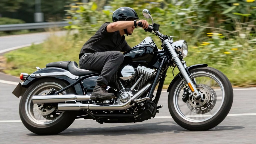 motor position alters ride
