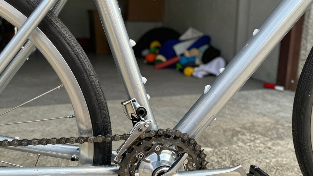 overcleaning damages bike components