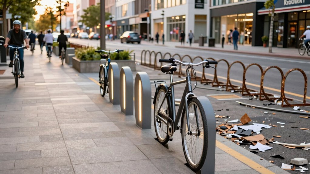 quality bike parking influences cycling