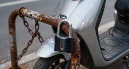 scooter security resembles bikes