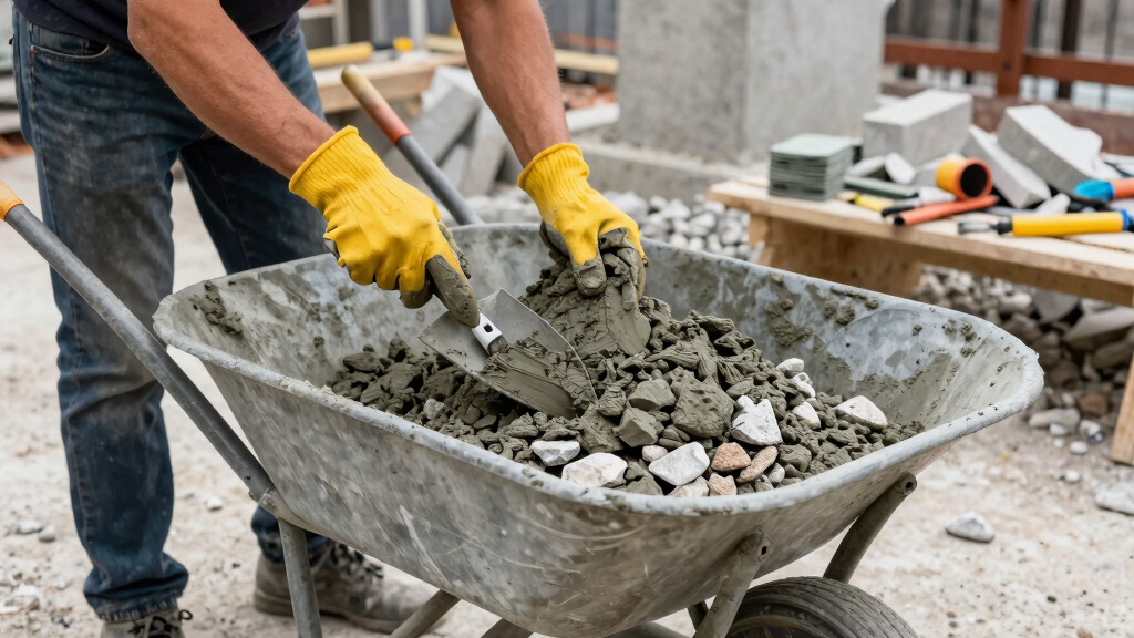 urbi et orbi upcycles industrial rubble into contemporary concrete monoliths