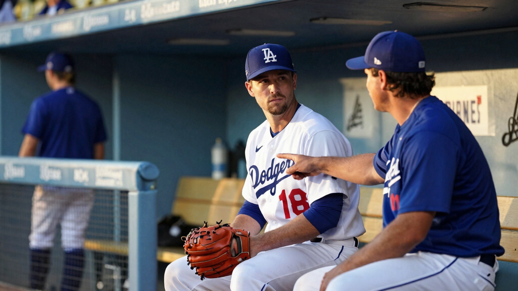 Dodgers Demote Pitcher, Call Up Charlie Barnes Ahead of Bullpen Game