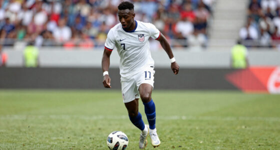 Folarin Balogun named in starting XI for U.S. vs. Belgium