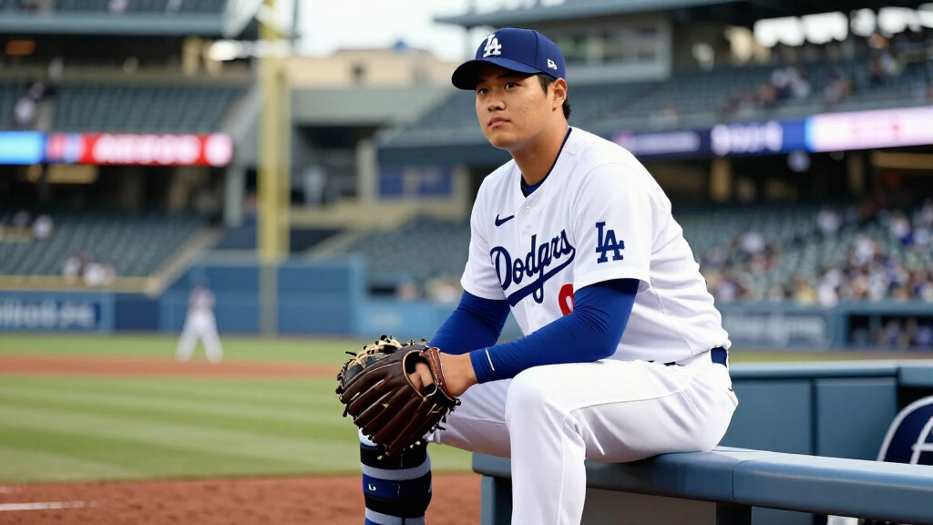 Shohei Ohtani out vs. Mariners with sore knee; Dodgers cite precaution