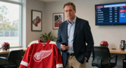 Yzerman out as Red Wings general manager, executive vice president
