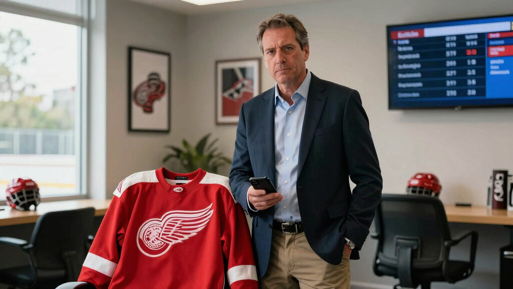 Yzerman out as Red Wings general manager, executive vice president