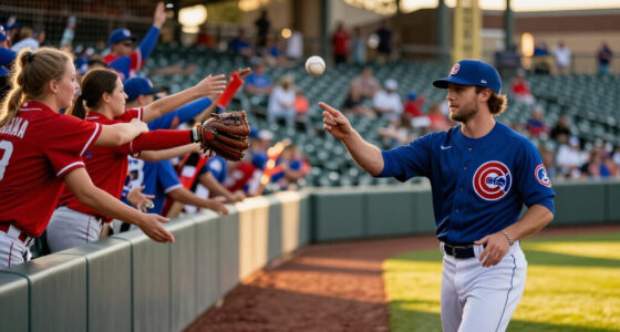 Chicago Cubs Outfielder Ian Happ Tossed A Ball To The Fans With $300 Wrapped Around It To Buy Beers For A Bunch Of Fans