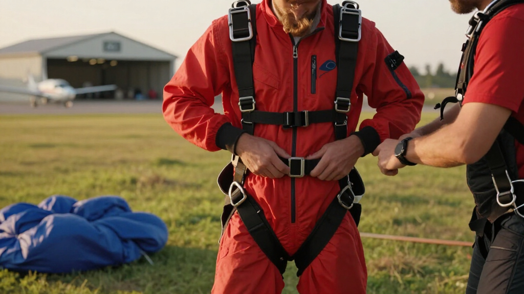 Jucika And Skydiving Training