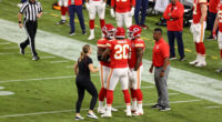 Kansas City Chiefs Star Defensive Lineman Chris Jones Caught In Screaming Match With Coaches On Sidelines
